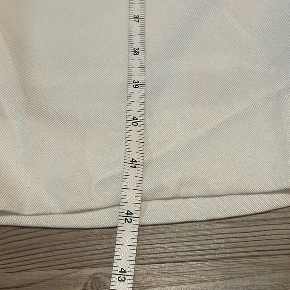 Milly sleeveless shift dress Cream Back zip Sz 4 Above knee Minimalist Designer - Picture 7 of 14